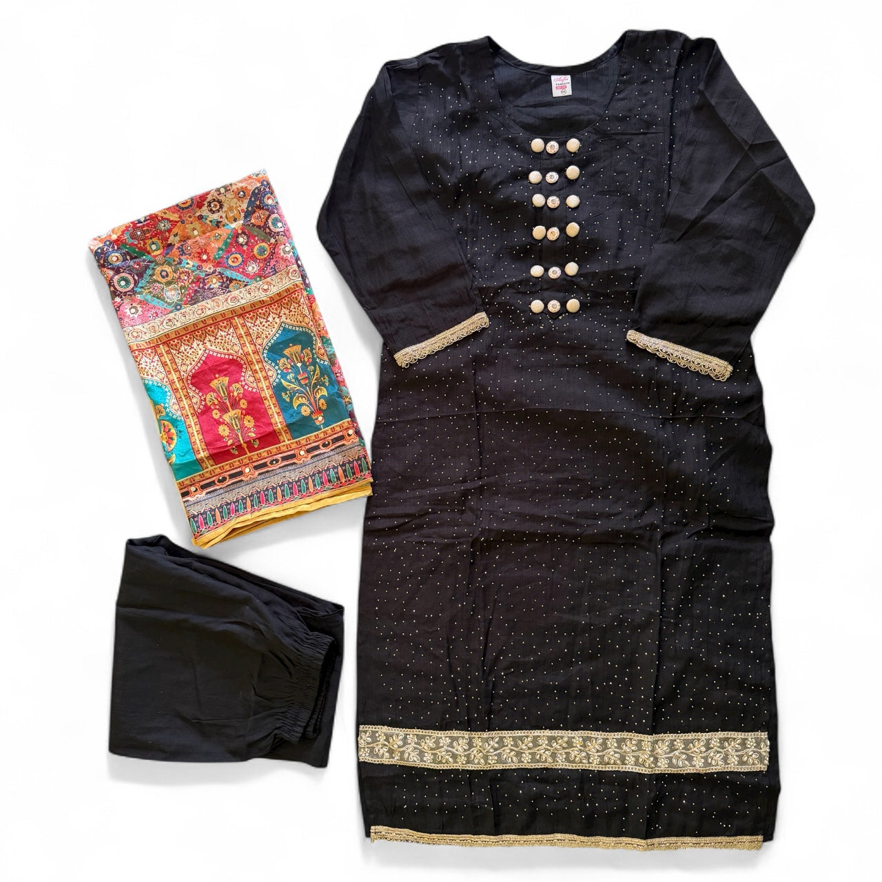 Straight trouser suit